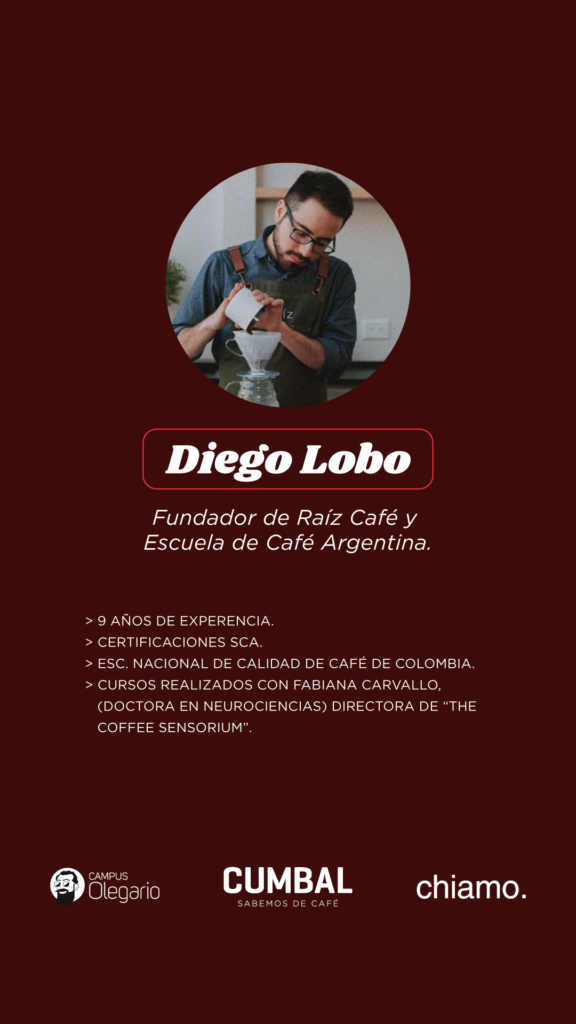 Qué es el café, conferencias cumbal, café cumbal, cafe cumbal, que es el café cursos, mendoza, argentina, Diego lobo, coffee consorcium