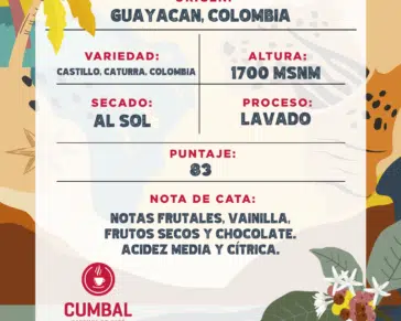 café guayacán colombia 250 gr., café cumbal, café cumbal argentina, café de especialidadl