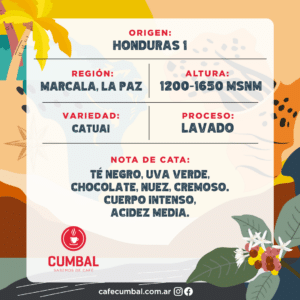 café cumbal, café honduras, café de especialidad honduras, café cumbal argentina, barista, café especialidad